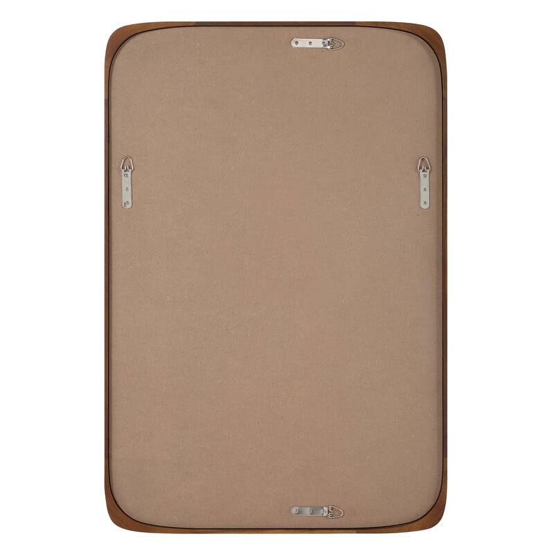 Renwil Sisley 36" H x 24" W Wall Mirror, Brown