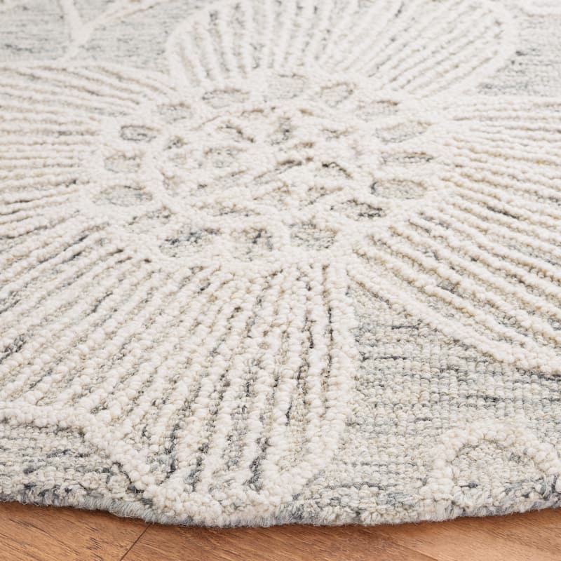 SAFAVIEH Handmade Jardin Mevlija Floral Wool Rug
