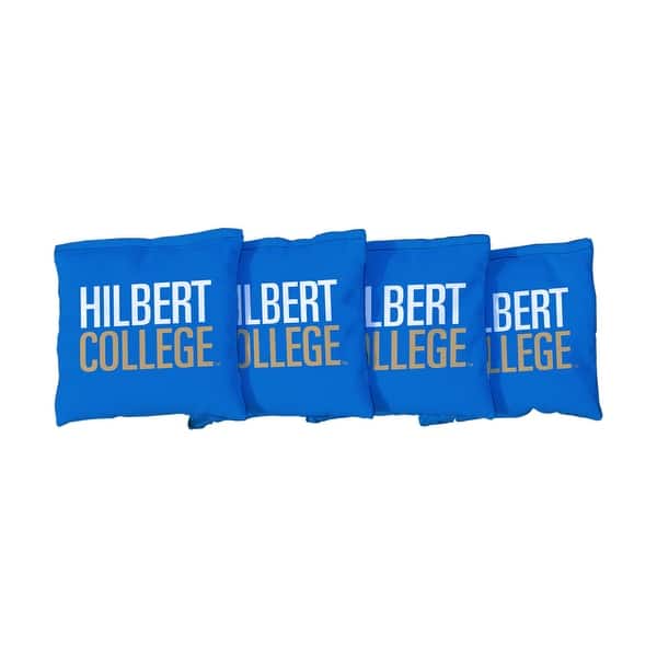 slide 2 of 3, Hilbert Hawks Blue Cornhole Bags All-Weather Resin Filled