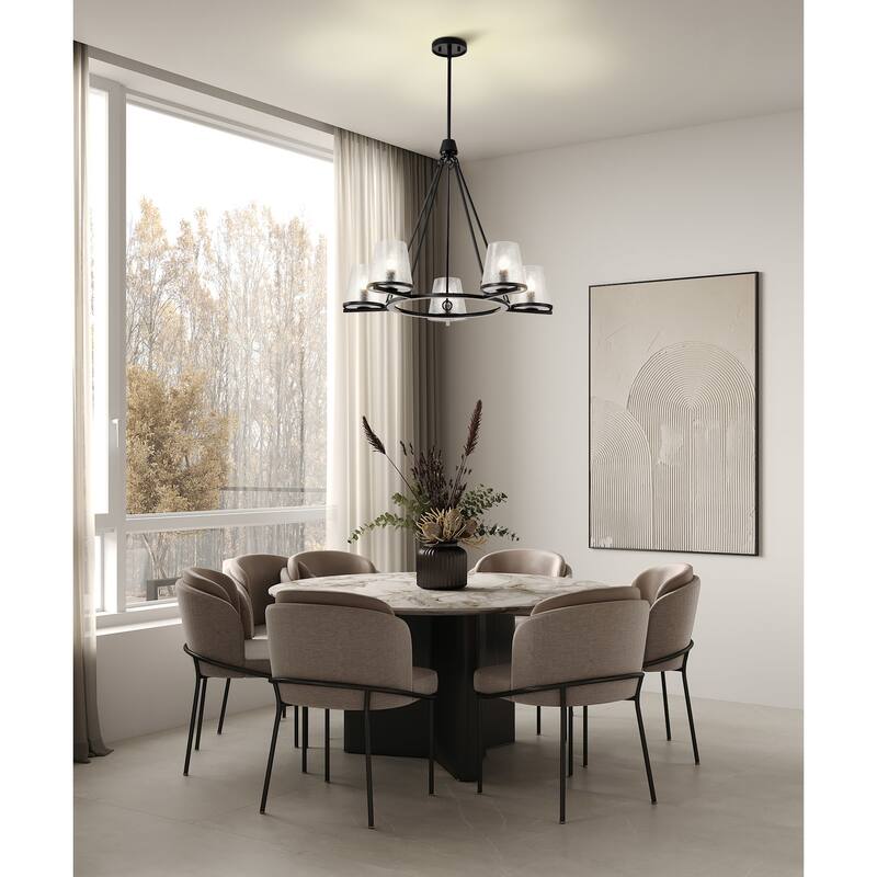 Nuvo Lighting 60/8258 Valentine 5 Light 30" Wide Ring Chandelier