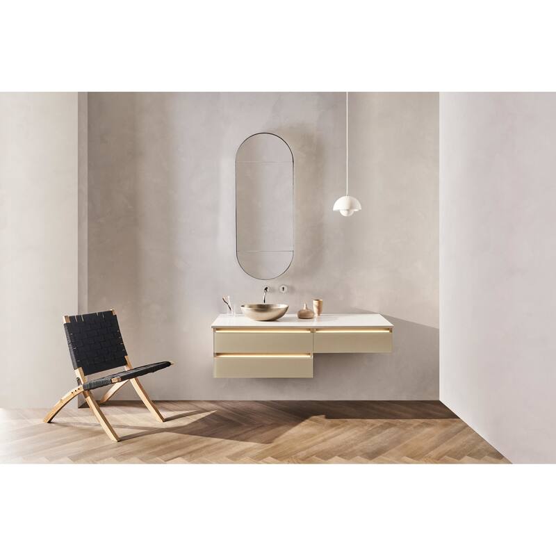 Robern VM24H1D18TS Cartesian 24" Single Wall Mounted Vanity Cabinet