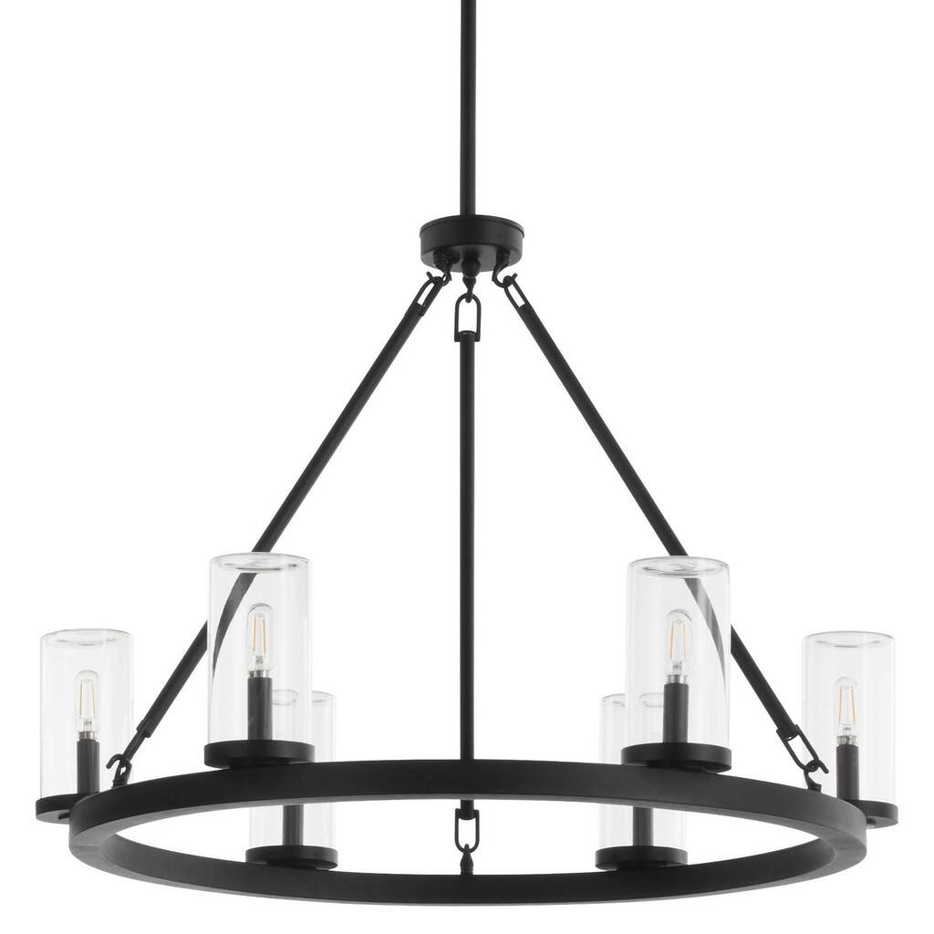 Quorum International 70-6 Gentry 6 Light 32" Wide Ring Chandelier