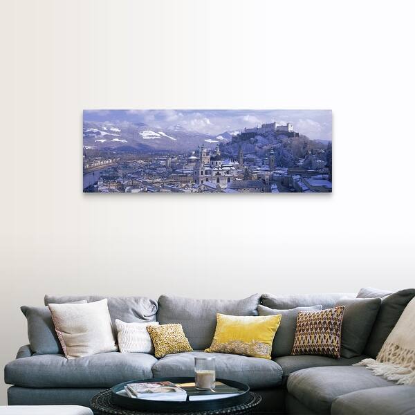 Shop Winter Salzburg Austria Canvas Wall Art On Sale Overstock 16856890