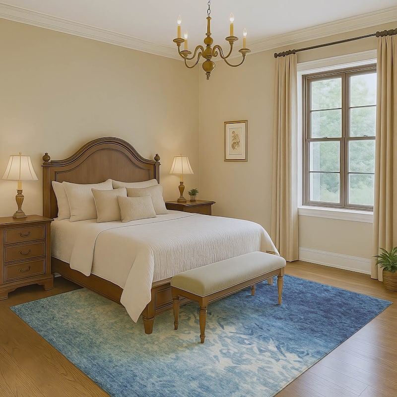 Premium Washable Super Soft Modern Ombre Mayfield Rug