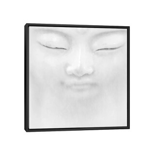 iCanvas "B&W Buddha I" by Tom Quartermaine Framed - Bed Bath & Beyond ...