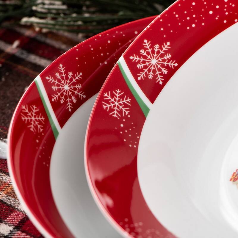 VEWEET Christmas Series 2-Piece Bowl Set