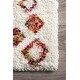 preview thumbnail 3 of 15, Brooklyn Rug Co Boho Sot and Plush Moroccan Variations Rainbow Trellis Shag Multi Rug