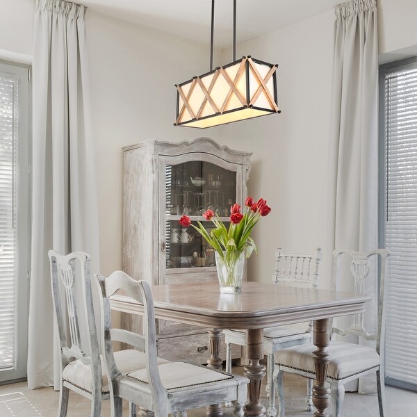 Burlap chandelier cheap