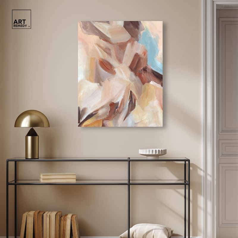 Layers of Colors I Canvas by Art Remedy, Gallery Wrapped