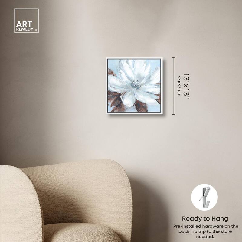Delicate Blooms II Canvas by Art Remedy