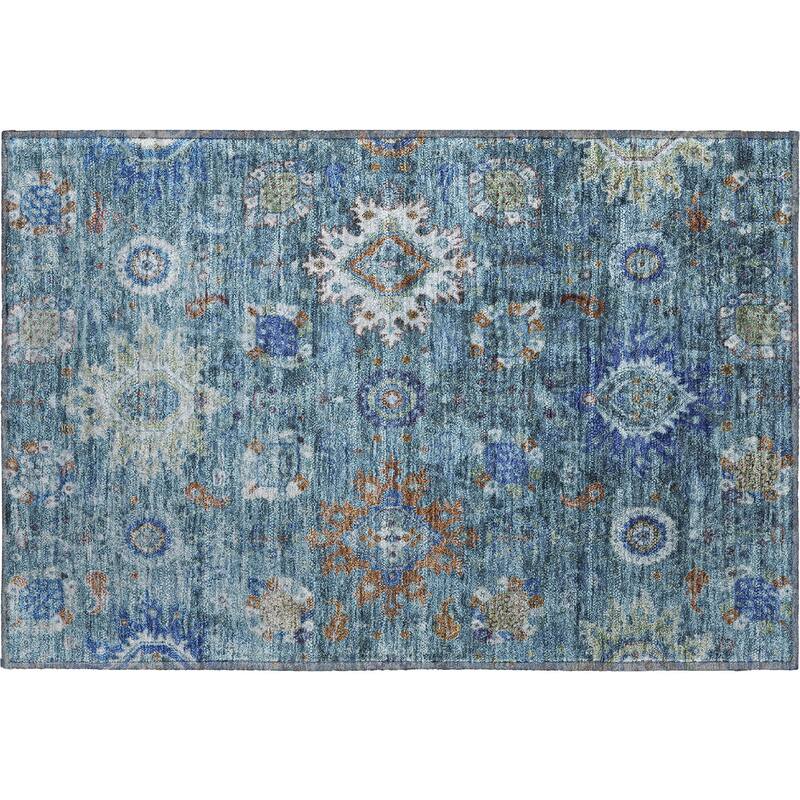 Premium Washable Super Soft Traditional Kashan Mayfield Rug