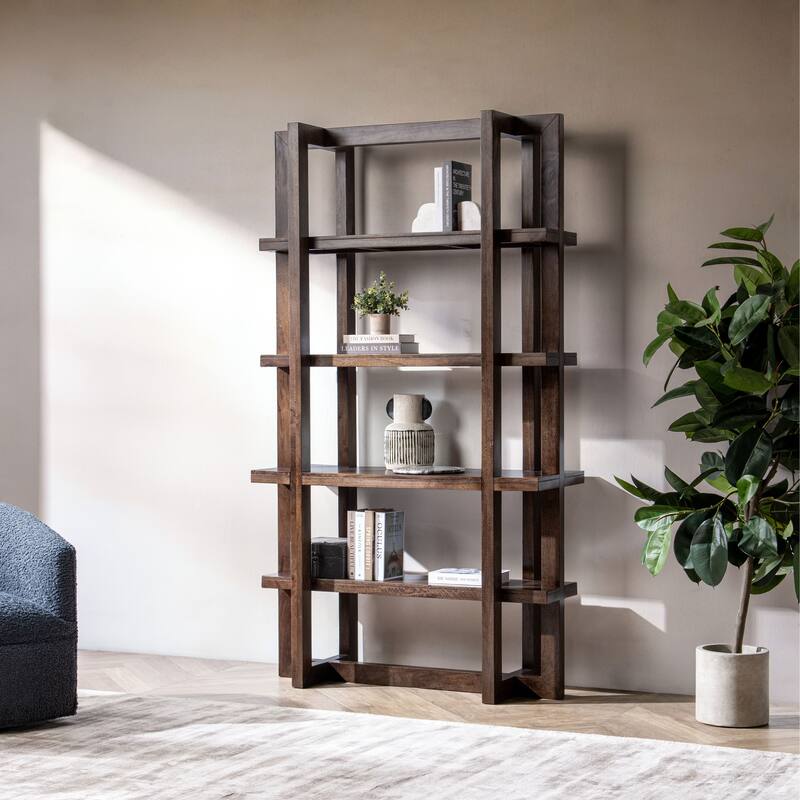 Classic Home Sydney Mango Wood Bookcase