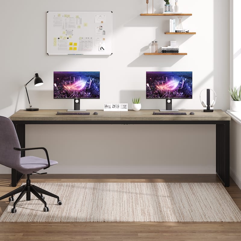 78.74-inch Double Computer Desk for Home Office