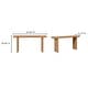 preview thumbnail 9 of 16, NADAAL STUDIOS Brannon, Wooden Console Table - 60"W x15.75"D x30"H