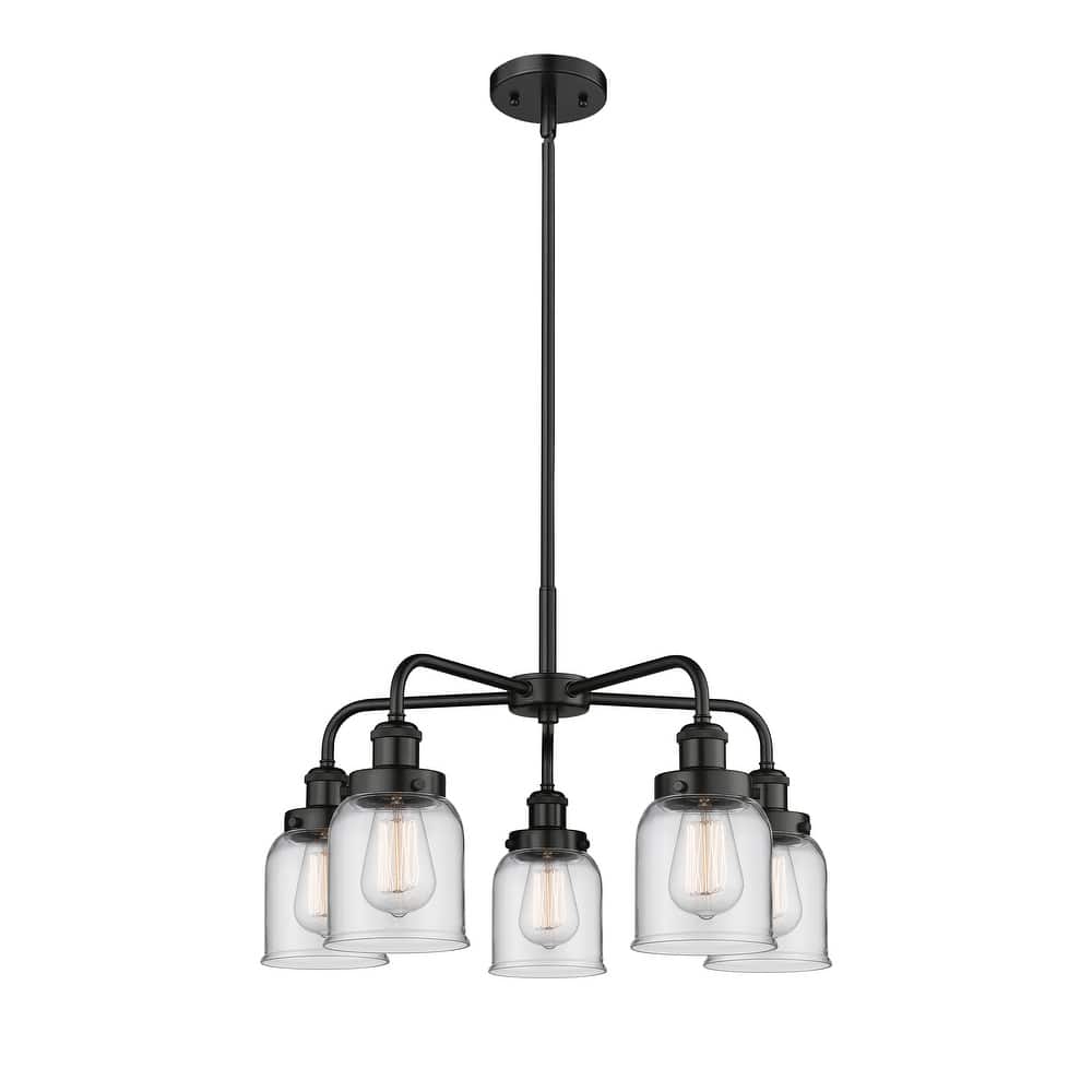 Innovations Lighting Bell - 5 Light 23" Stem Hung Chandelier