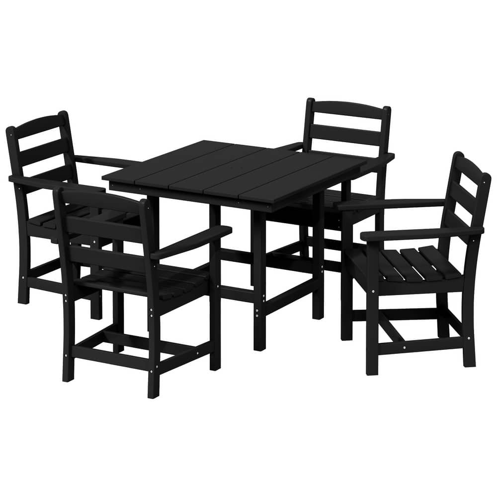 Shoreside 5-Piece Arm Chair Dining Set