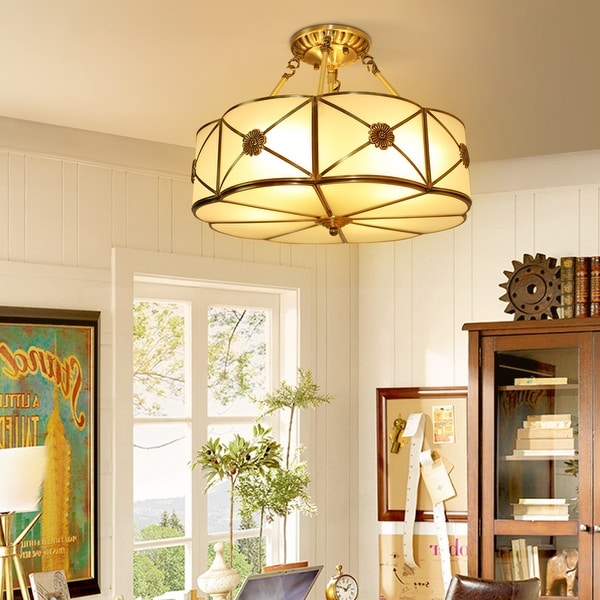 Tiffany flush ceiling lights on sale