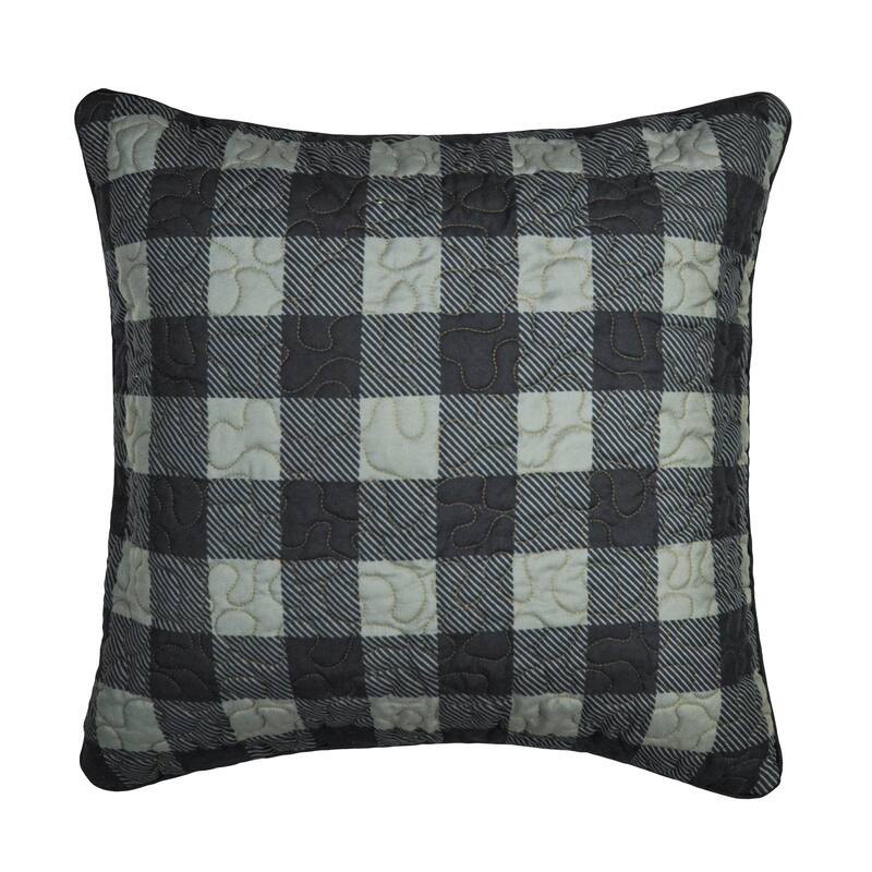 Donna Sharp Bear Walk Plaid UCC Check Decorative Pillow