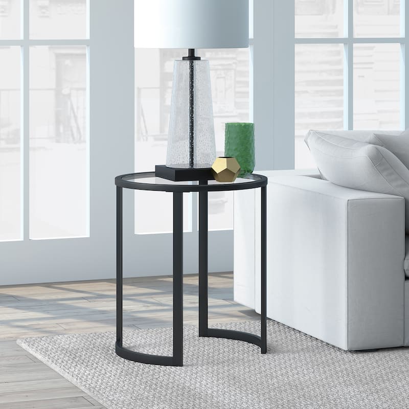 Mitera 20" Wide Round Side Table - 20" Wide