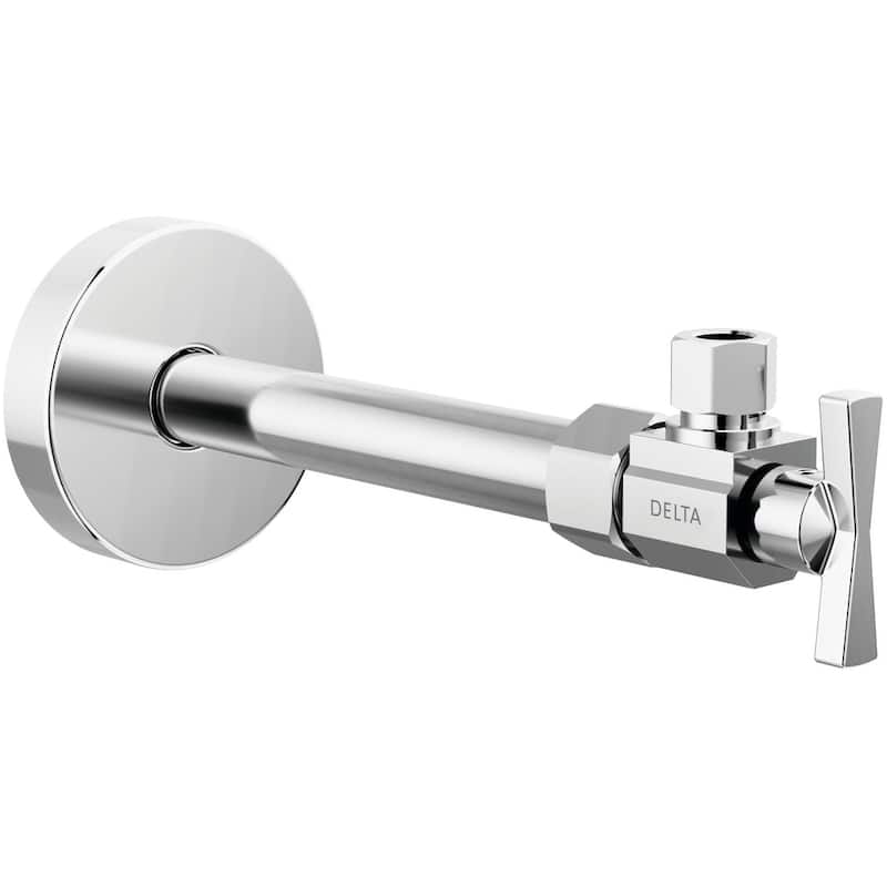 Delta DT022203 Angled Supply Stop Valve with Dial Handle - Chrome