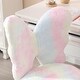 preview thumbnail 13 of 16, Cute Butterfly Back Kids Desk Chair, Adjustable Furry Swivel Chair for Study/Home/Bedroom/School