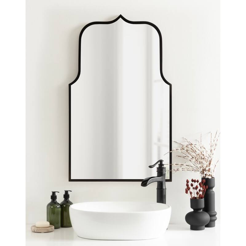 Kate and Laurel Gezella Wide Arch Mirror