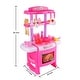 preview thumbnail 2 of 3, Kitchen Cooking Toy Set Chef Pretend Play Set