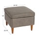 preview thumbnail 17 of 20, Atley Upholstered Ottoman with Storage and Solid Wood Legs