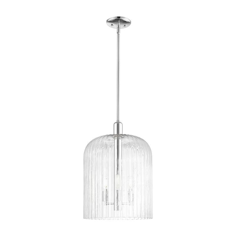 Innovations Lighting Downtown Urban - Bridal Veil - 3 Light 12" Stem Hung Mini Pendant