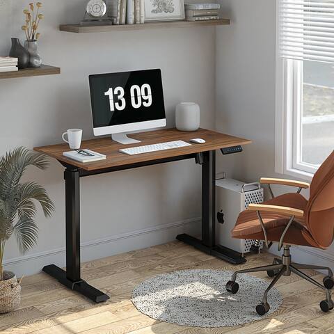 FENGE Electric Memory Height Adjustable Standing Desk Computer Desk
