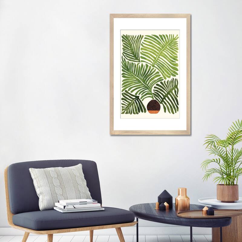 iCanvas "Summer Fern" by Modern Tropical