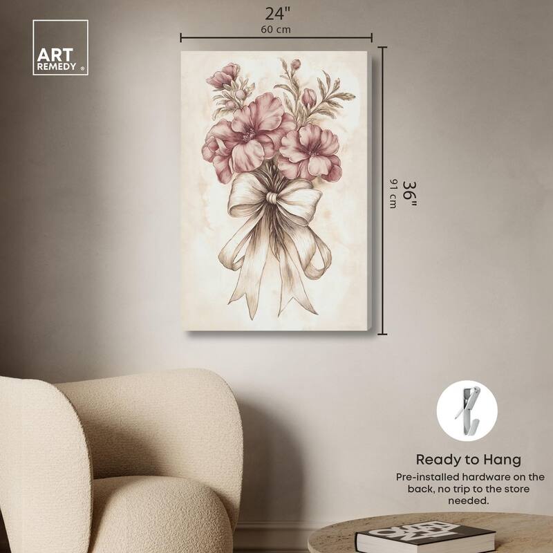 Tied with Tenderness I Canvas by Art Remedy, Gallery Wrapped