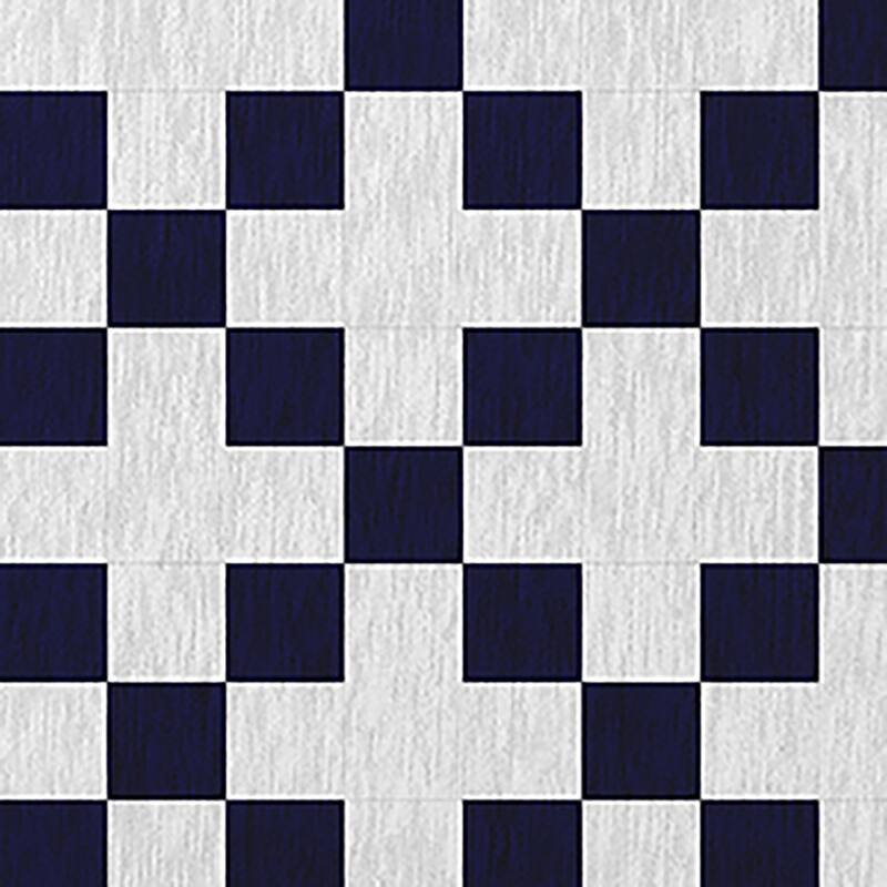Cross and Squares Rug