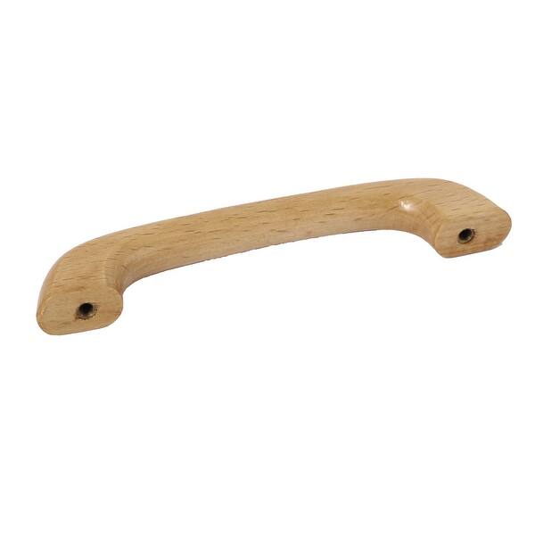 RDEXP 125x18mm Wooden Handle Hole Distance 96mm for Furniture Wardrobe Cupboard Closet Drawer Handle Pull Set of 10 RDEXP 125x18mm Wooden Handle Hole Distance 96mm for Furniture Wardrobe Cupboard Closet Drawer Handle Pull Set of 10