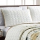 preview thumbnail 2 of 5, Wellco Bedding Comforter Set Bed In A Bag - 3 Piece Floral Bedding Sets - Oversized Bedroom Comforters, White