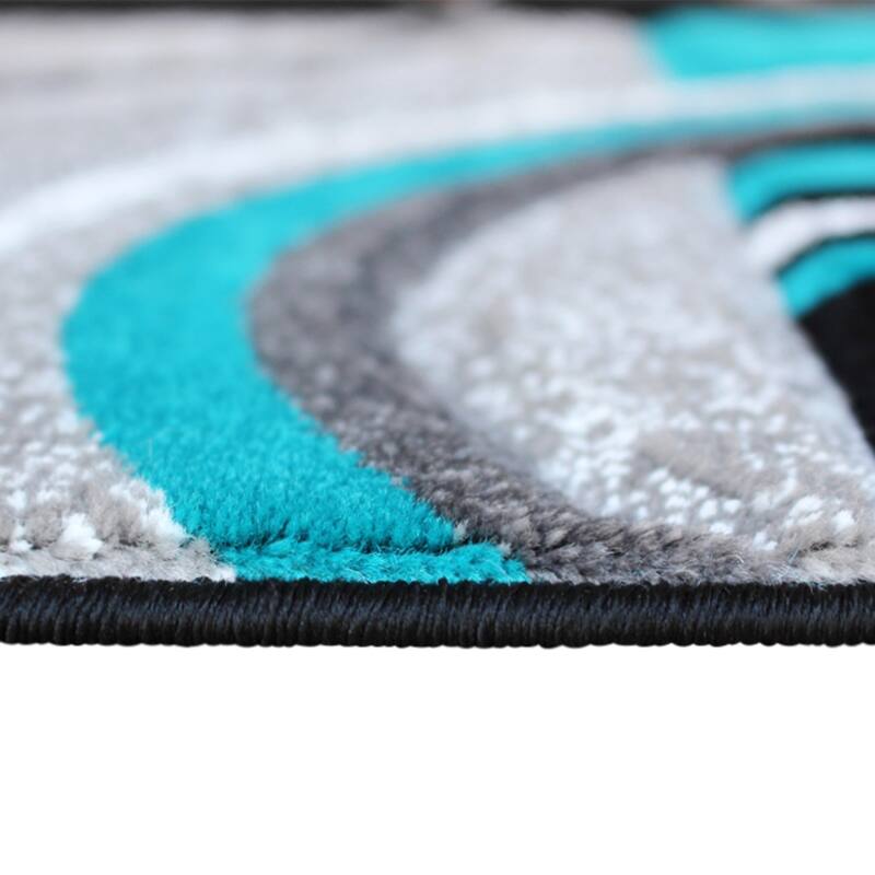 Modern Geometric Design Abstract Area Rug