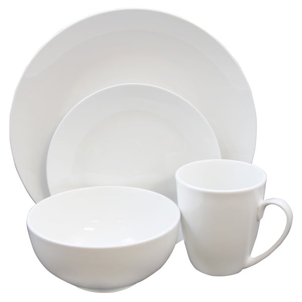 White dinnerware top sets sale
