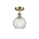Option Antique Brass / Clear Water Glass