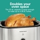 preview thumbnail 2 of 6, Hamilton Beach 22 Quart Stainless Steel Electric Roaster Oven