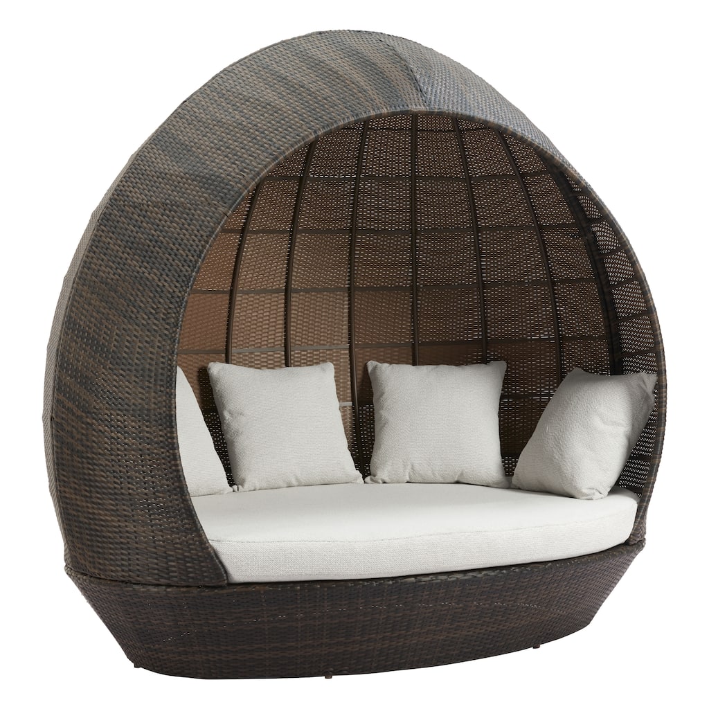 Marisol Beach Daybed Brown & Beige