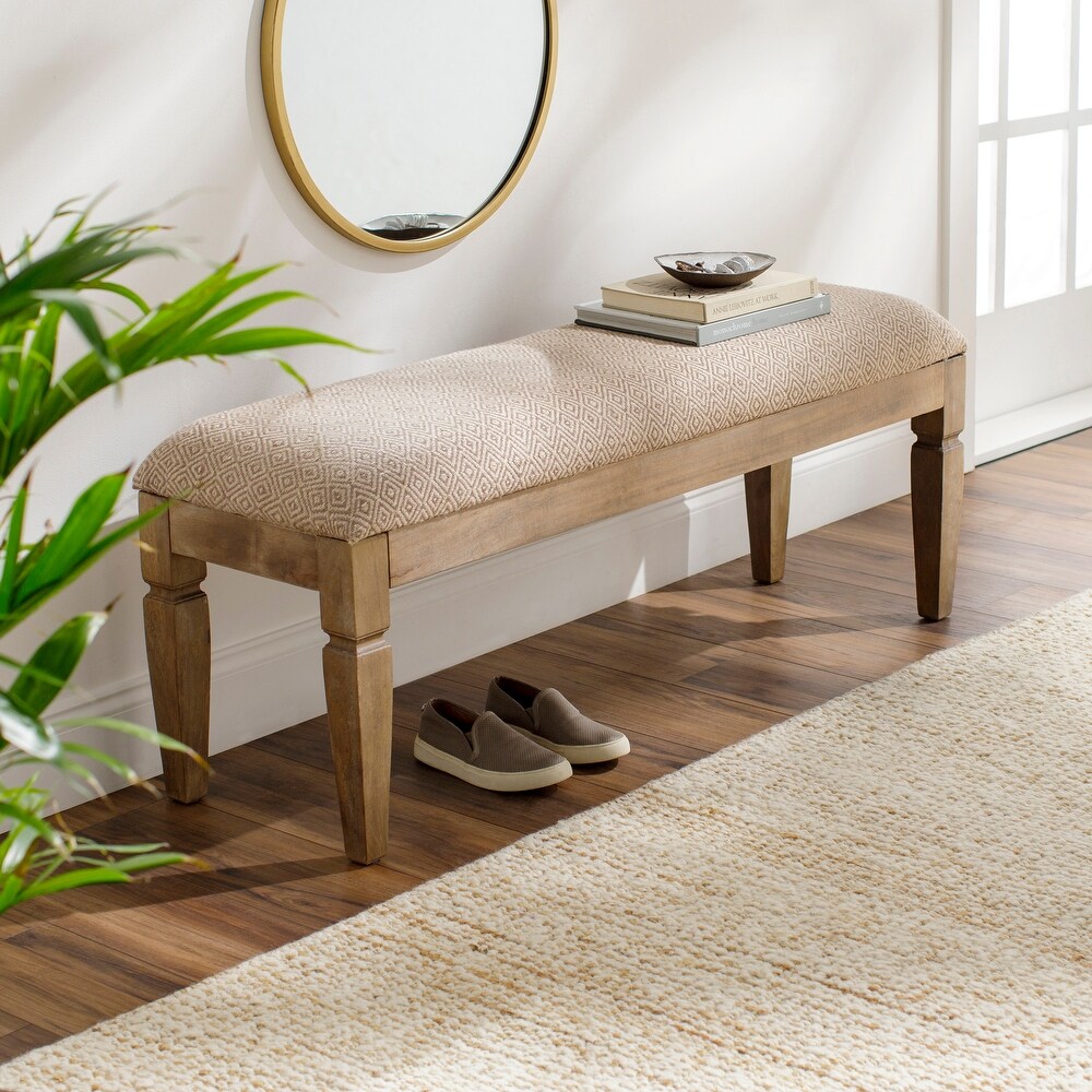 Demir cheap upholstered bench