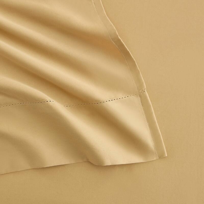 Martha By Martha Stewart Classic Elegance Solid Cotton Sheet Set