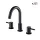 preview thumbnail 4 of 30, Circular 8-inch Widespread Basin Faucet