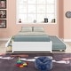 preview thumbnail 33 of 49, Full Kids Platform Bed with Twin Trundle and 2 Drawers
