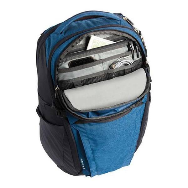 north face backpack shady blue heather The North Face Router Backpack Shady Blue Light Heather/Weathered Black -  US One Size (Size None) - Bed Bath & Beyond