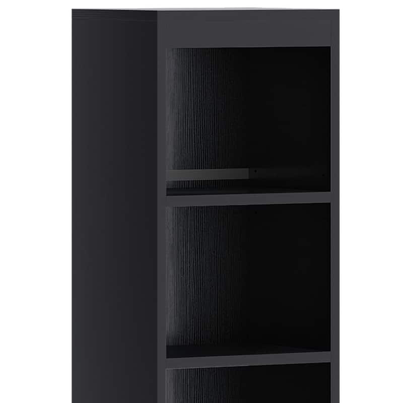 Moasis Farmhouse TV Stand with LED Lights & Power Hub