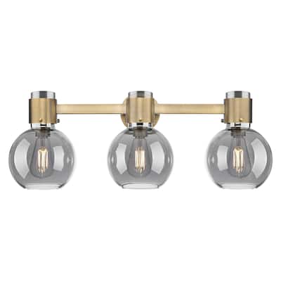 Innovations Lighting 464-3W-G464B-7SM Lawton Sphere 3 Light 24" Wide