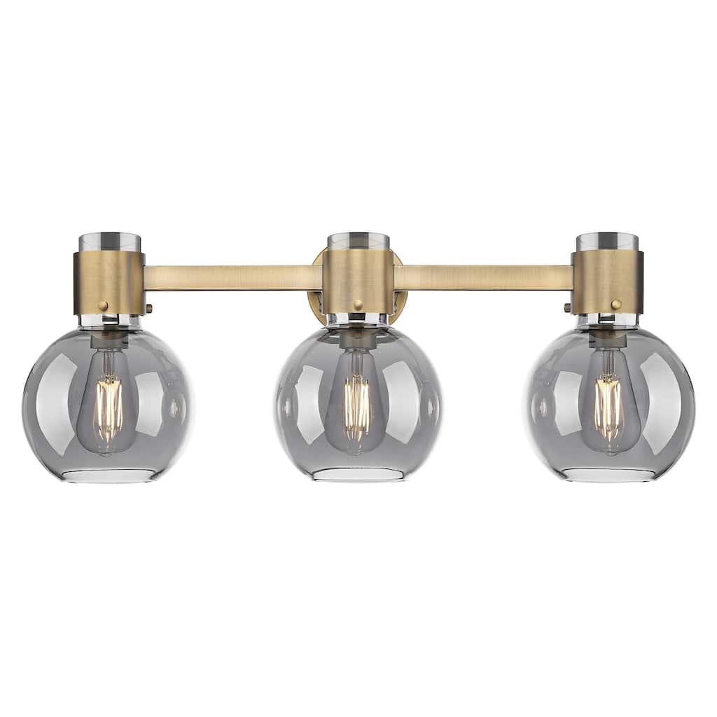 Innovations Lighting 464-3W-G464B-7SM Lawton Sphere 3 Light 24" Wide