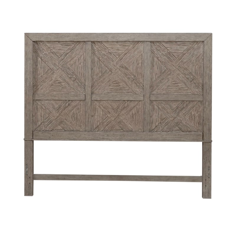 Skyview Lodge Cobblestone Wood Panel Headboard, King or Queen