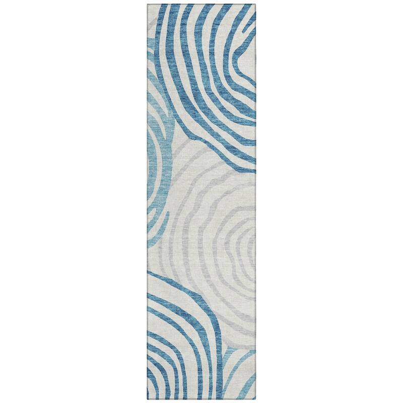 Machine Washable Indoor/ Outdoor Chantille Contemporary Dimensions Rug